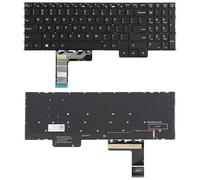 Piezas de Repuesto para computadora porttil de PC Teclado retroiluminado para Ordenador portátil versión Estadounidense para Lenovo Y7000P 16IRX9 2024 Legion 15IRH8 R7000P 2023 Accesorios