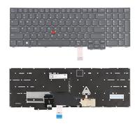 Piezas de repuesto para computadora porttil de PC Teclado retroiluminado para ordenador portátil versión estadounidense con puntero para Lenovo ThinkPad P16 Gen 1 P16 Gen 2 21D6 21D7 21FB 21FA Accesor