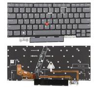 Piezas de Repuesto para computadora porttil de PC Teclado retroiluminado para portátil versión Estadounidense para Lenovo Thinkpad X1 Yoga 6TH 2021 Accesorios