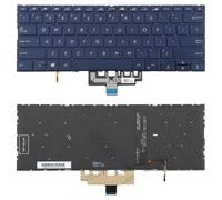 Piezas de Repuesto para computadora porttil de PC Teclado retroiluminado para portátil versión Estadounidense para for ASUS ZenBook 14 UX434 UX434F UX434FA UX434FL UX434FLC Accesorios