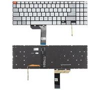 Piezas de Repuesto para computadora porttil de PC Teclado retroiluminado para portátil versión Estadounidense para for ASUS Vivobook Pro 15X OLED K6501 M6501 Accesorios
