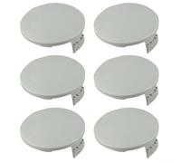 Piezas de repuesto para cubierta de carrete de recortadora compatibles con Ry-obi RAC122 RLT4027 RLT4125 RLT5027 RLT6030 RLT5127 RLT6130 recortadoras de cuerda y resorte, paquete de 2 accesorios de