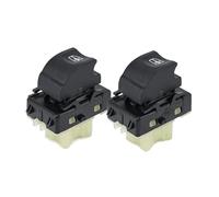 Piezas de repuesto Para D&acia Para Duster Para Captura Para Lada Interruptor Control Eléctrico Ventanas Botón Único 254218614R 254217475R Accesorios(2PCS)