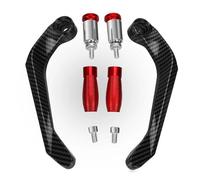 Piezas de Repuesto para Ducati 848 848EVO 2007 2008 2009 2010 2011 2012 2013 Manillar Universal De Freno Cluth Protector De Palanca Piezas modificación(Red)