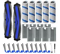 Piezas de repuesto para ECOVACS - para Deebot X11 Series - para OmniCyclone/X11 Pro/X11 Famille - Cepillo principal + cepillos laterales + filtros HEPA + rodillo de trapeador (B)