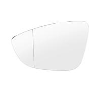 Piezas de repuesto para el cristal del espejo retr Para Passat B7 Para Scirocco Para Eos Beetle Espejo retrovisor calefactable para puntos ciegos(Left)