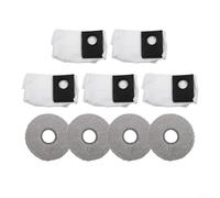 Piezas de repuesto para Eureka J15 Max Ultra Robot Aspiradora Mopa Paños Bolsas de Polvo Filtro Set para Kit de Cuidado del Hogar