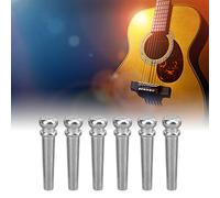 Piezas de repuesto para guitarra, 6 unidades, material de cobre, para guitarra acústica
