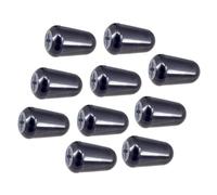 Piezas de repuesto para guitarras 10 Uds. Tapas De Punta De Interruptor De 3 Vías/5 Vías Botones Portátiles Tapas De Punta De Interruptor De Guitarra Perilla