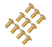 Piezas de repuesto para guitarras 10 Uds. Tornillos De Montaje Para Interruptor De Guitarra De 3/5 Vías, Afinadores, Tornillos De Engranaje Para Piezas De Repuesto De Interruptor De Guitarra ST (Colo