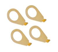 Piezas de repuesto para guitarras 4 Uds. Perillas De Guitarra, Arandelas Indicadoras De Placa De Puntero Para Posición De Perilla De Guitarra Eléctrica For LP (Color : 01)