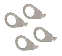 Piezas de repuesto para guitarras 4 Uds. Perillas De Guitarra, Arandelas Indicadoras De Placa De Puntero Para Posición De Perilla De Guitarra Eléctrica For LP (Color : 02)