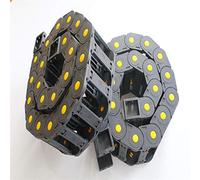 Piezas de Repuesto para impresoras- Cadenas de transmisión R55 25x50mm 25x77mm 1M Abrir en Ambos Laterales de plástico de la línea de Arrastre de Cable para Piezas de Impresora 3D