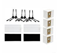 Piezas de repuesto para ionvac para SmartClean 4 filtros, 6 cepillos laterales, 4 bolsas de polvo para mantener tu RoboVac