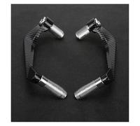 Piezas de Repuesto para K&awasaki Z250 para NINJA250 2008 2009 2010-2018 2019 para Ninja 250 Protector Mano Manillar Motocicleta Protector Palancas Embrague Y Freno Piezas modificación(Silver)