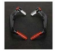Piezas de Repuesto para K&awasaki Z300 para NINJA300 para Ninja 300 2008 2009 2010-2018 2019 Protector De Manillar Y Palancas De Freno Y Embrague para Motocicleta Piezas modificación(Orange)