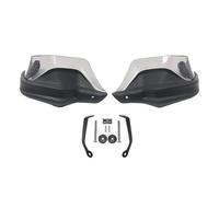 Piezas de Repuesto para LONCIN para VOGE 650 500 DS 500R 650DS 500DS Protector De Manos Paramanos De Motocicleta Protectores De Manillar Parabrisas Piezas modificación(Black Grey Set)