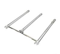 Piezas de repuesto para parrilla de gas, 4 piezas, para Weber Spirit S-320 | Apto para Spirit 300/II, control frontal, año de modelo 2013-2017, OEM 69787, juego de 4 piezas