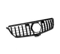 Piezas De Repuesto Para Parrillas Carreras Parrilla Delantera Automática Color Negro Brillante Compatible Con Benz ML Para W166 2013 2014 2015 GT Style Riñón Dobles Rejilla