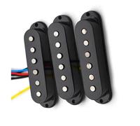 Piezas de repuesto para pastilla de guitarra eléctrica, bobina de fibra superior escalonada de bobina única Juego De Pastillas Para Guitarra Eléctrica(One set)