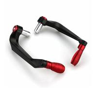 Piezas de Repuesto para Piaggio Zip 50 para Typhoon X7 X9 X10 para Beverly 300 Fly para Liberty 250 Motocicleta CNC Manillar De Aluminio Protectores De Manillar Piezas modificación(Red)