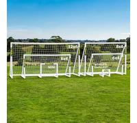 Piezas de repuesto para portería de fútbol FORZA, piezas de repuesto de PVC resistentes a la intemperie, esquinas y conectores traseros, Corner - 9200 [With Hole]