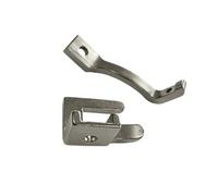 Piezas de Repuesto para prensatelas de Metal Pulido para Mantenimiento de máquinas de Coser, Juego de 2 Piezas con Orificios de Montaje, Accesorios de Servicio de Pespunte, prensatelas de Repuesto de