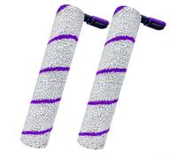 Piezas de repuesto para -Rowenta para X-Clean 10 modelos Wet & Dry Robot Aspirador Piezas de repuesto Accesorios (2 cepillos de rodillo)