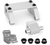Piezas de repuesto para sillón reclinable La-Z-Boy, palanca de transmisión y montaje de horquilla de aleación de aluminio resistente con 4 bujes para reclinables Lazy Boy Power Rocker