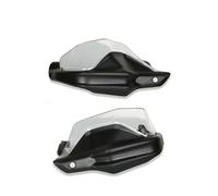 Piezas de Repuesto para VFR1200X VFR 1200 X 2010 2011 2012 2013 2014 2015 2016 Protector De Manillar De Motocicleta Protector De Mano Protector De Escudo Piezas modificación(Black-Clear)