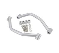 Piezas de Repuesto para Yamaha para TENERE 700 para Tenere700 XT700Z XTZ700 T7 2019-2023 Motocicleta Pasajero Asiento Trasero Manija Mano Barra Apoyo Barras Apoyo Piezas modificación(Silver)