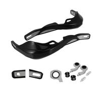 Piezas de Repuesto Protector Protector De Manillar De Manillar De 22MM 28mm De Universal Motorcycle Piezas modificación(Negro)