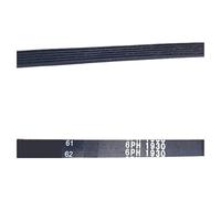 Piezas De Secadora De Ropa Con Correa PH De Tambor De Correa De Transmisión De Goma, Compatible Con Uso De Repuesto Electrolux 6PH1930(6PH1930-2pcs)