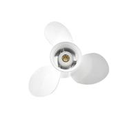 Piezas de servicio Aplicable a 9.9HP de 15 CV de 20hp hélice fuera de borda 9 1/4 * 11 Motor marino Tornillos de aluminio Accesorios del motor marino 3 8 Splines
