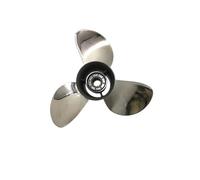 Piezas de servicio Motor fueraborda Aplicable a Aplicable a hélices de acero inoxidable de 20 hp, 25 hp, 25 hp y 30 hp, 9-7/8×12-F, 664-45954-00-EL