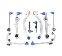 Piezas de suspensión delantera del brazo de control inferior de 12 piezas compatibles con piezas de motocicletas automotrices A4 A6 B7 B6 para el número de pieza 8E0498998 8E0407693D