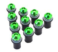 Piezas de Tornillo 10 Uds. Kit De Tornillos Pantalla Viento Carenado Perno Tuerca Montaje Parabrisas para YZF R15 R25 R125 R1 600R R1M R1S YZF600R LS(Vert)