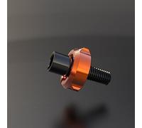 Piezas de Tornillo Motocicleta para Honda XLV 600 650 700 TRANSALP XL600V XL650V XL700V XLV600 M8 * 1,25/M10,5 Tornillo De Ajuste Cable Embrague Universal(Orange 10mm)