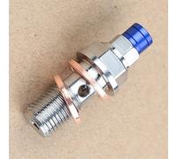 Piezas de Tornillo Pezón De Tornillo Purga M10X1.0MM/1,25 MM para Honda para 304 Perno Pinza Freno Motocicleta Acero Inoxidable(Blue-1.0)