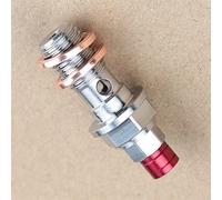 Piezas de Tornillo Pezón De Tornillo Purga M10X1.0MM/1,25 MM para Honda para 304 Perno Pinza Freno Motocicleta Acero Inoxidable(Red-1.0)