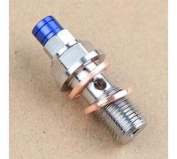 Piezas de Tornillo Pinza De Freno Cilindro Maestro 10mm M10x1.25mm M10 X1.0mm Tornillo Purga Aleación Aluminio para Kawasaki(Blue 1.0)