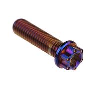 Piezas de Tornillo Tornillo De Titanio para Motocicleta, 1 Pieza, M6, M8, M10, Torx Interior Universal(M8 30MM 1 Piece F)