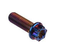 Piezas de Tornillo Tornillo De Titanio para Motocicleta, 1 Pieza, M6, M8, M10, Torx Interior Universal(M8 25MM 1 Piece E)