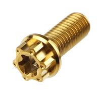 Piezas de Tornillo Tornillo De Titanio para Motocicleta, 1 Pieza, M6, M8, M10, Torx Interior Universal(M8 20MM 1 Piece C)