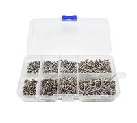 Piezas de Tornillo Unids/Caja 800, Tornillo Autorroscante De Acero Inoxidable M2x4 M2x5 M2x6 M2x8 M2x10, Kit Surtido, Tuerca Bloqueo, Juegos Tornillos Rosca para Madera