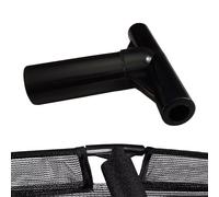 Piezas de trampolín, tapas de barra de trampolín, accesorios de expansión, tubo protector de conexión rápida para reemplazo de recinto, tapas de tubo de retención fijas duraderas