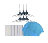 Piezas De Trapos De Paño De Mopa De Cepillo Lateral De Filtro, Compatible Con Amibot Pure H2O BL608, Accesorios De Cepillos De Aspiradora Robótica