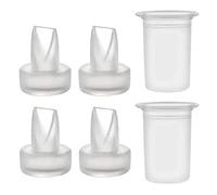 Piezas de tubo Maymom para Ameda puramente sus bombas., 4 Duckbills 2 Membranas
