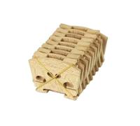 Piezas de violín de madera de arce, Puentes de violín 4/4 20 piezas Madera arce flameado Secado al aire libre