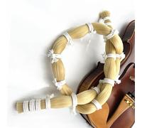 Piezas De Violín Lazo De Pelo De Cola De Semental Natural De 50 G Arco De Violín Tejido Artesanal 60-95 Cm(50g 80-85cm)